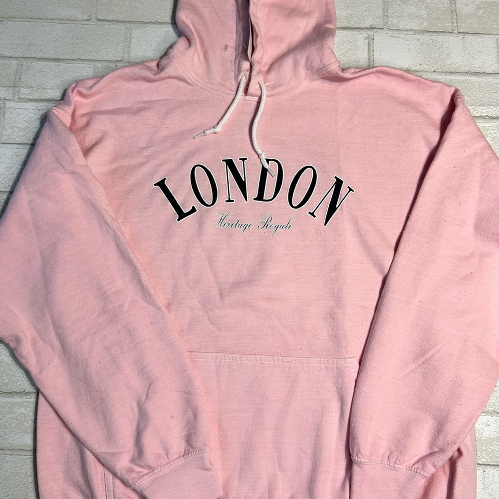 Urban Outfitters Pink London Hoodie Sweatshirt